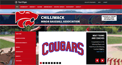 Desktop Screenshot of chilliwackminorbaseball.com